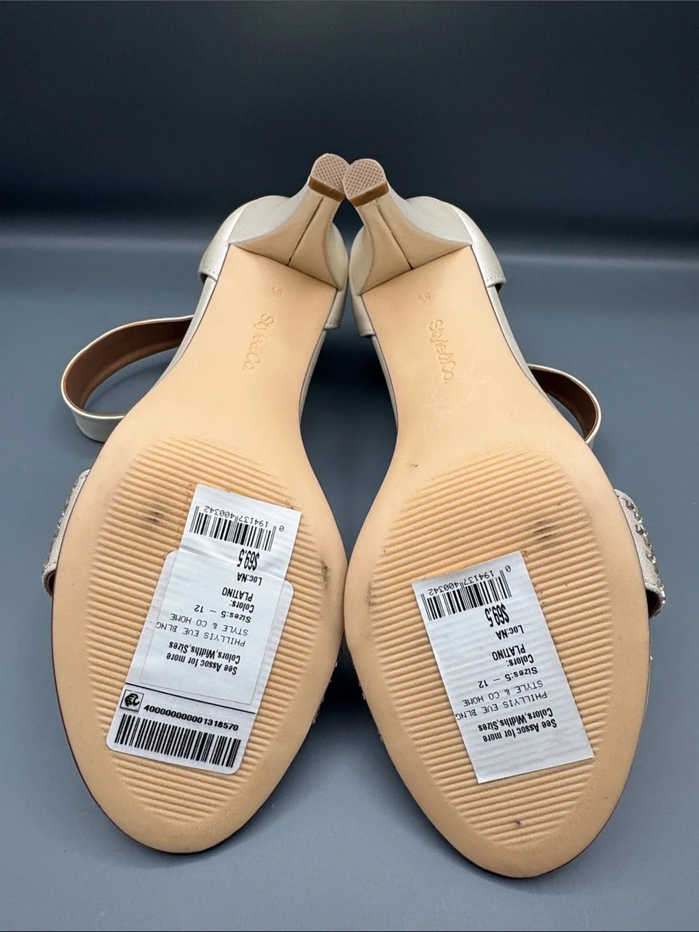 Style & Co Women's Phillys Two-Piece Evening Sandals - Picture 4 of 4